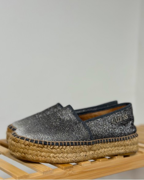 Espadrilky dámské Guess černé s melírem